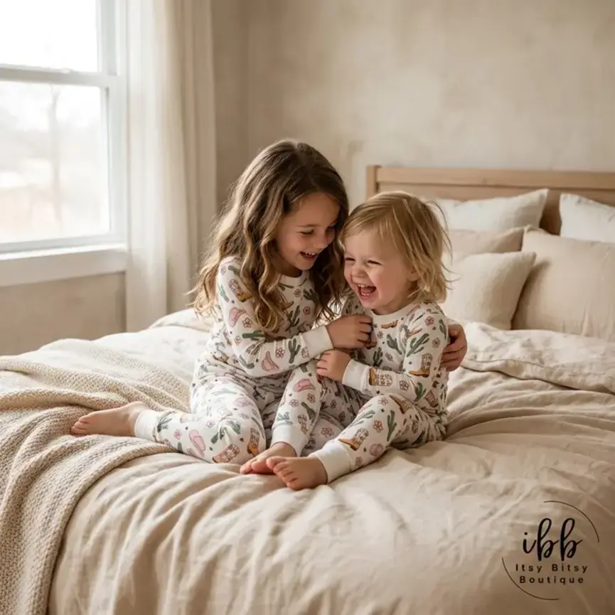 Sweet Stampede – 2-Piece Sleepwear Set