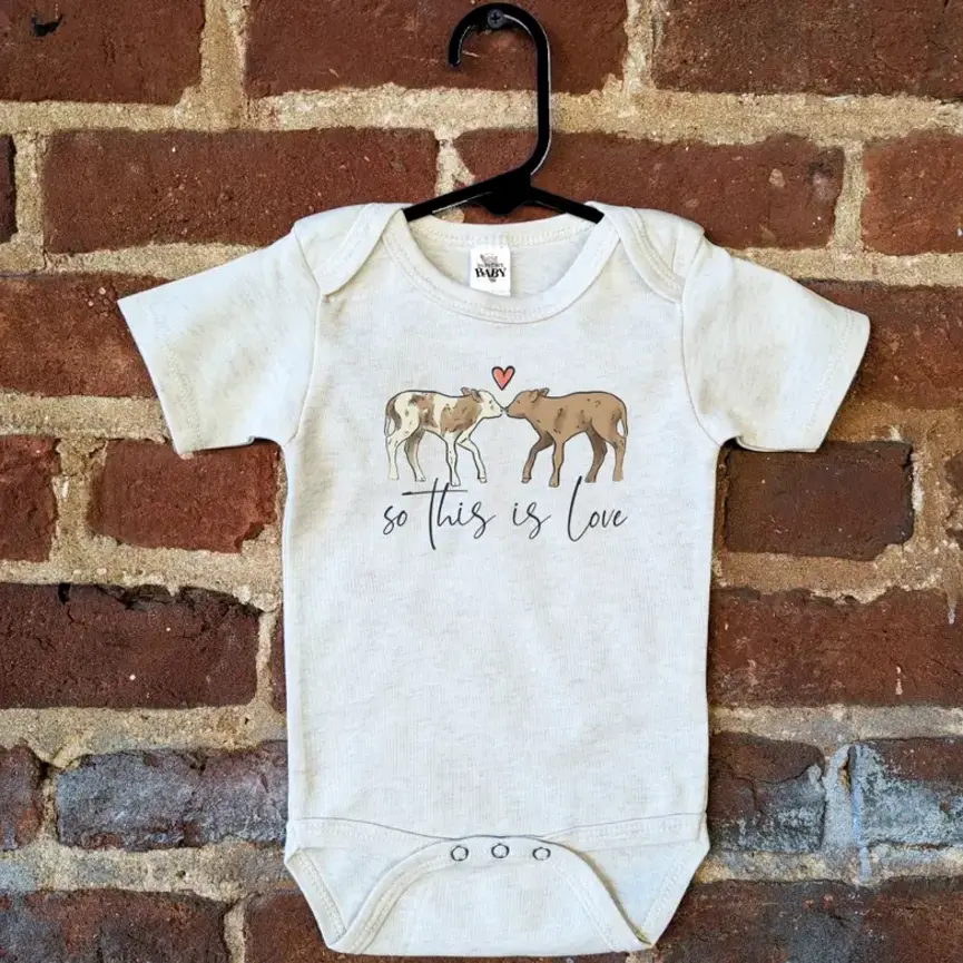 So This Is Love - Short Sleeve Bodysuit