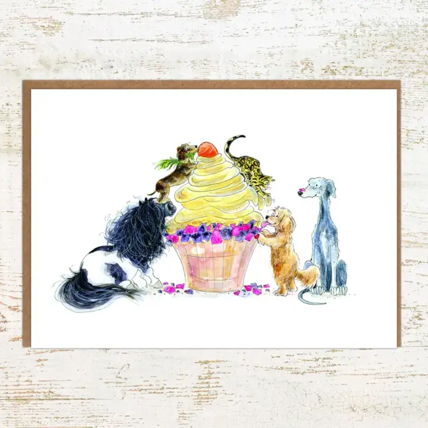 Pony Nut Gifts Greeting Cards