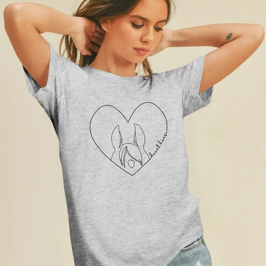 Heart Horse Super Soft Cotton Tee