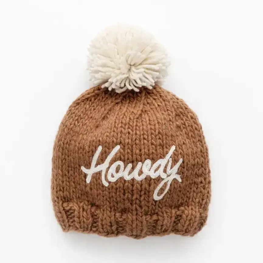 Howdy Beanie Hat Pecan For Baby & Kids