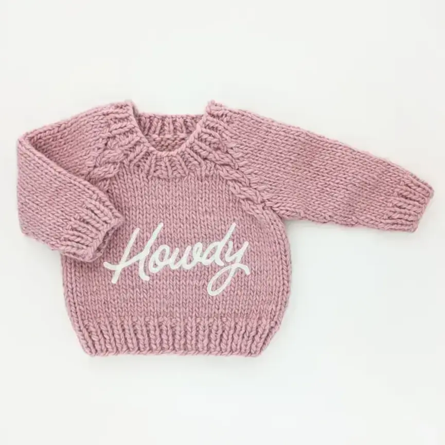Howdy Sweater Rosy For Baby & Toddler