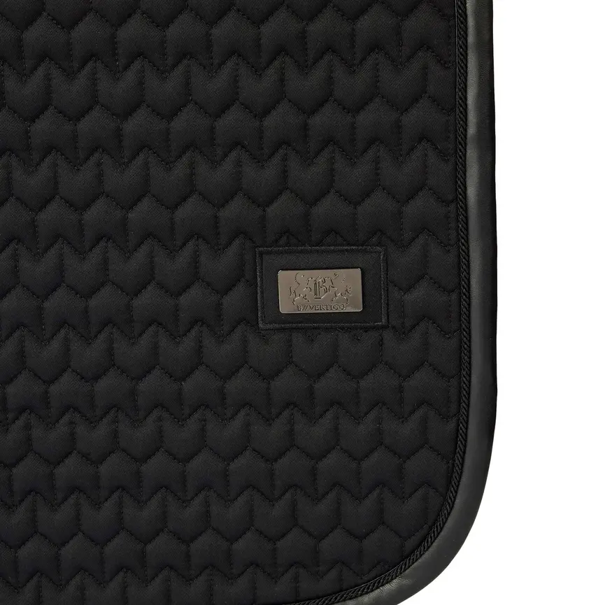 B Vertigo Fusion Dressage Saddle Pad - Black Beauty