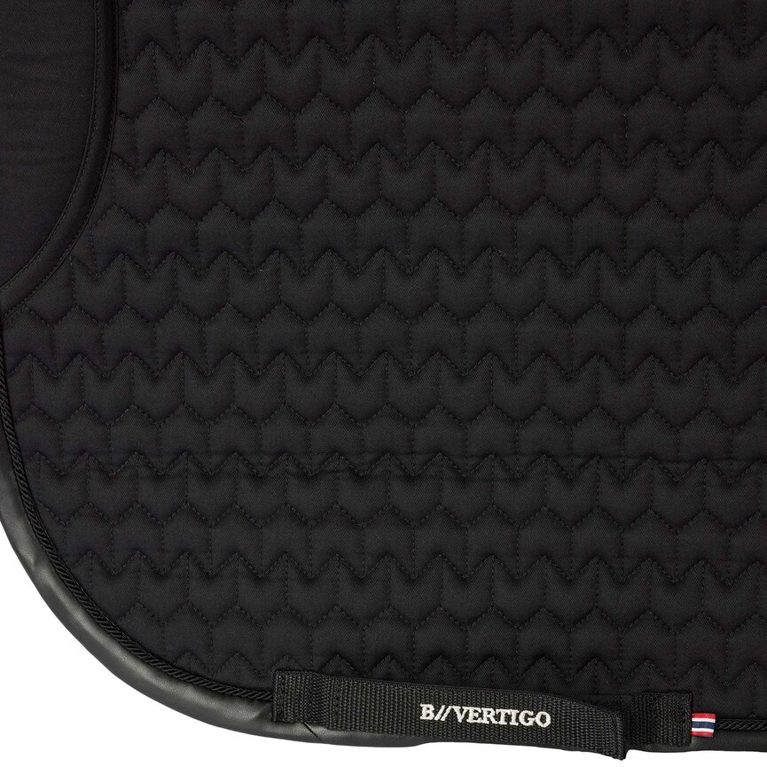 B Vertigo Fusion Dressage Saddle Pad - Black Beauty