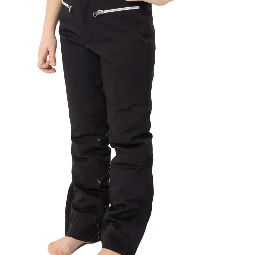 Horze Adeline Kids Padded Waterproof Full Seat Breeches - Black