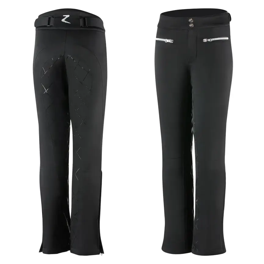 Horze Adeline Kids Padded Waterproof Full Seat Breeches - Black