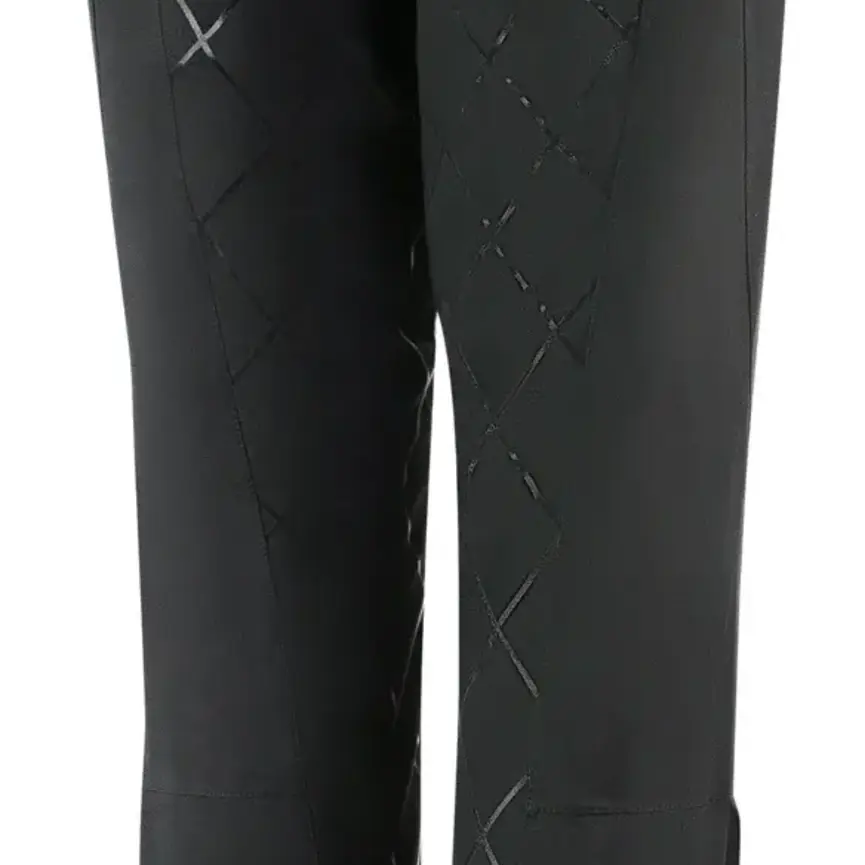 Horze Adeline Kids Padded Waterproof Full Seat Breeches - Black