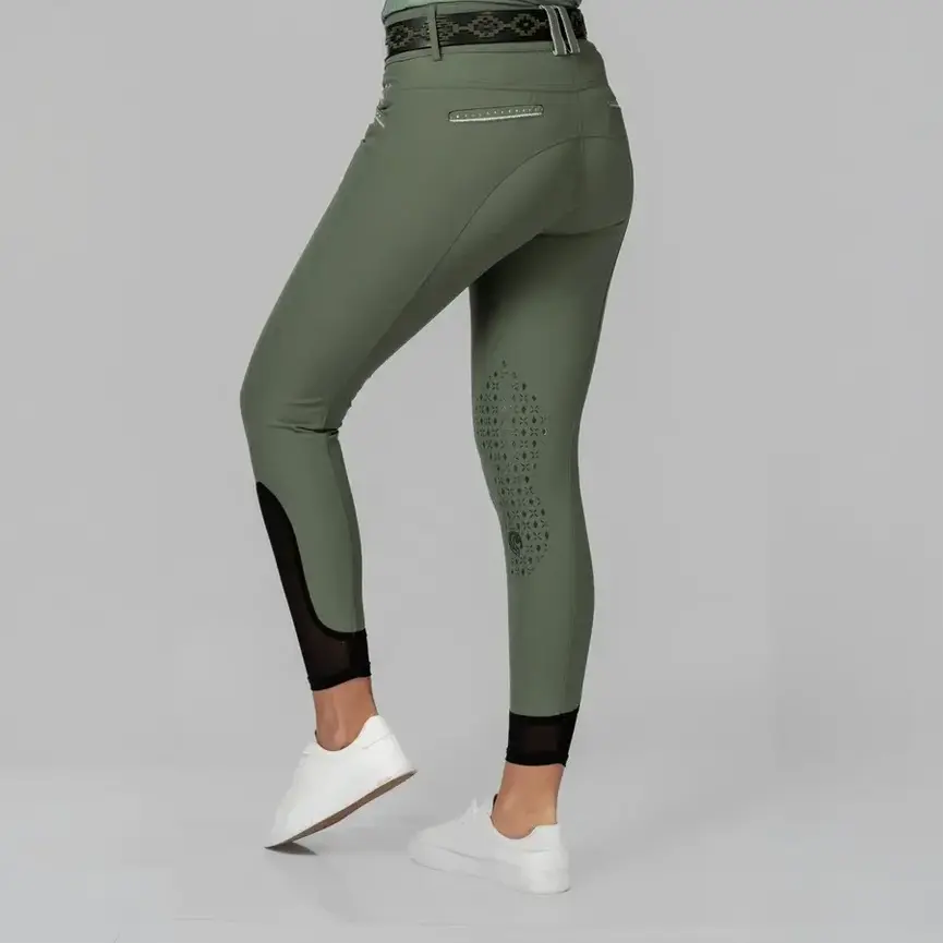 Siri Polo Belt - Black/Thyme