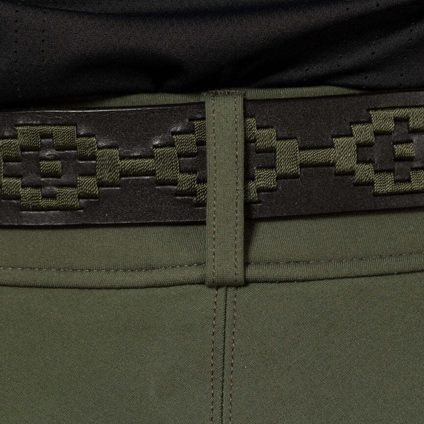 Siri Polo Belt - Black/Thyme