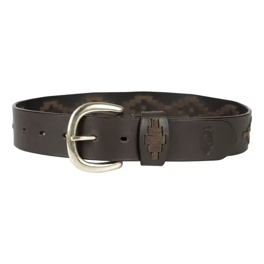 Siri Polo Belt - Brown/Bronze