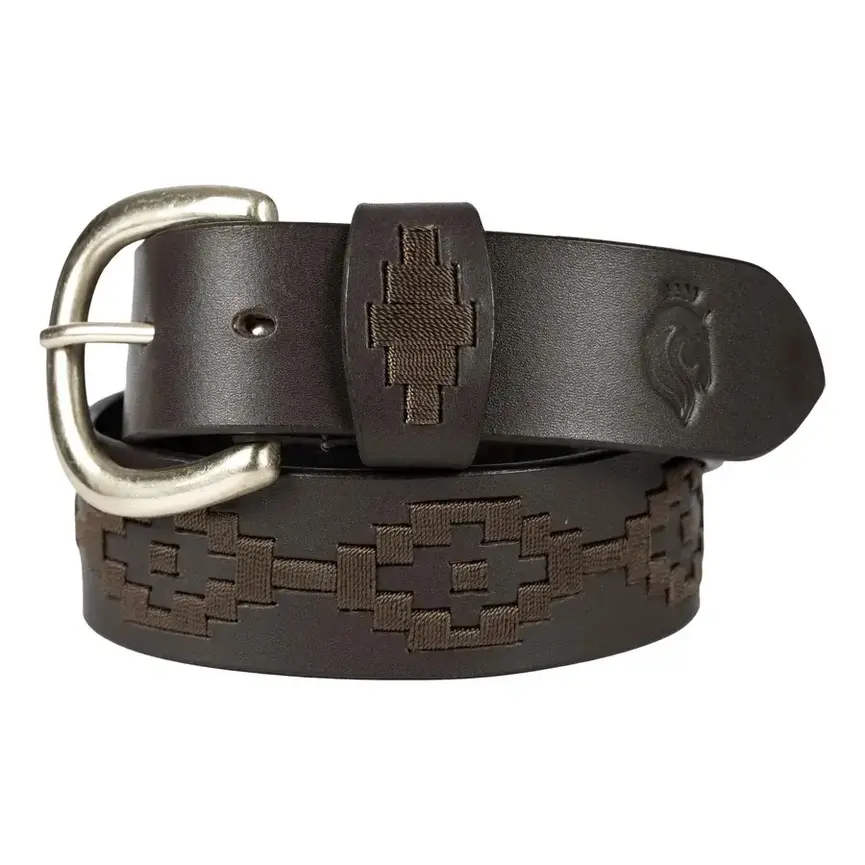 Siri Polo Belt - Brown/Bronze