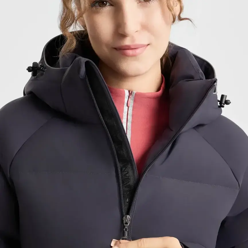 Dina Womens Heated Puffy Padded Jacket