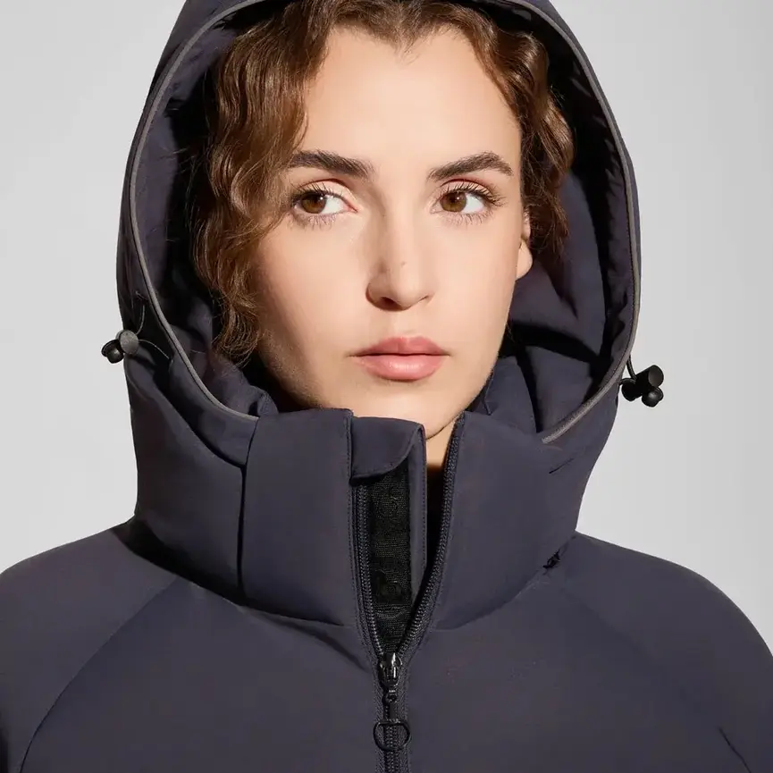 Dina Womens Heated Puffy Padded Jacket