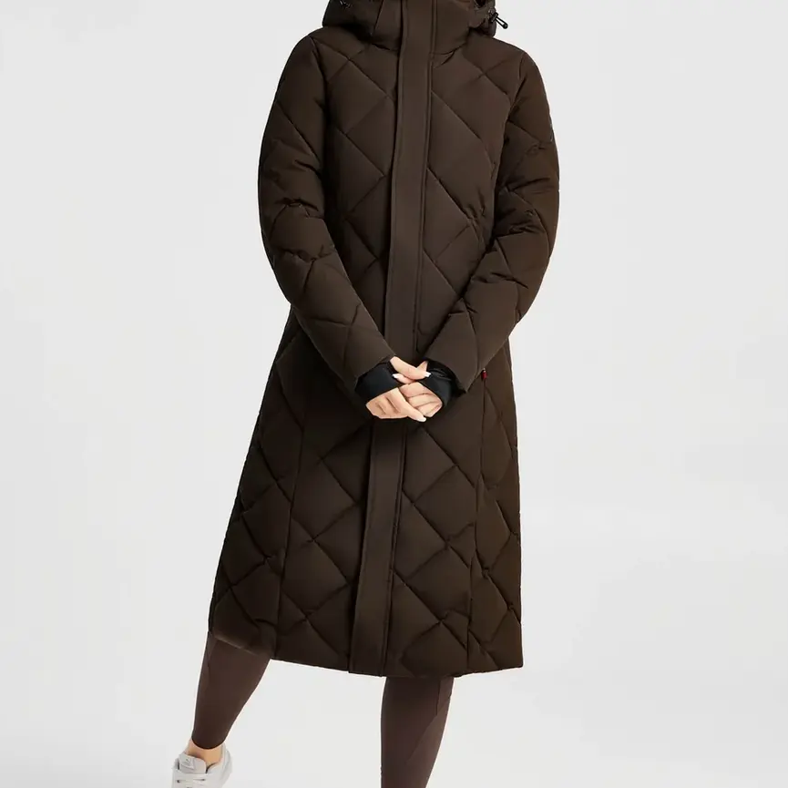 GEM WAXED PADDED LONG COAT