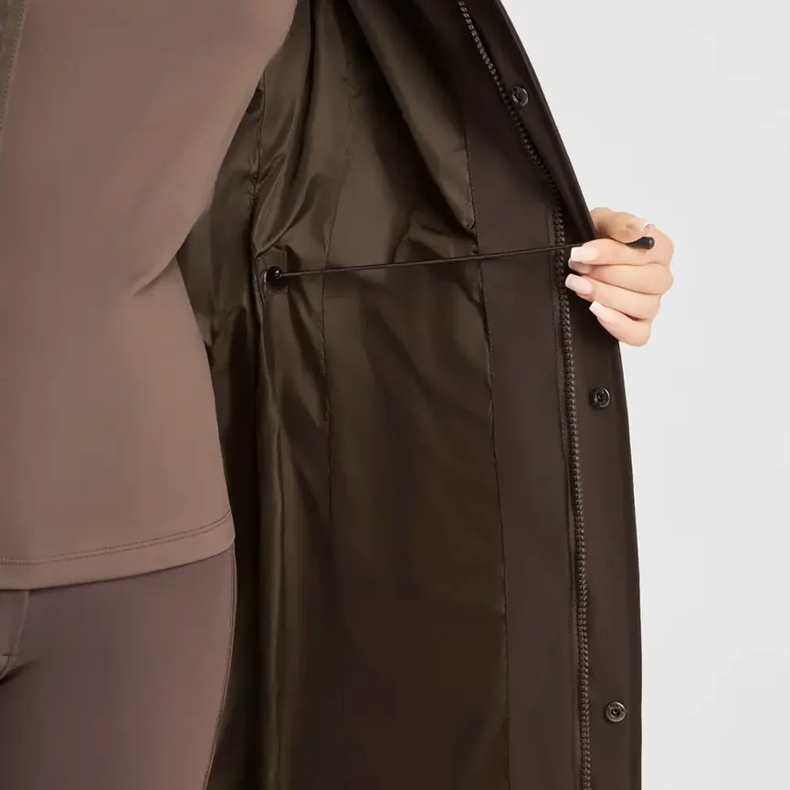 Gem Waxed Padded Long Vest