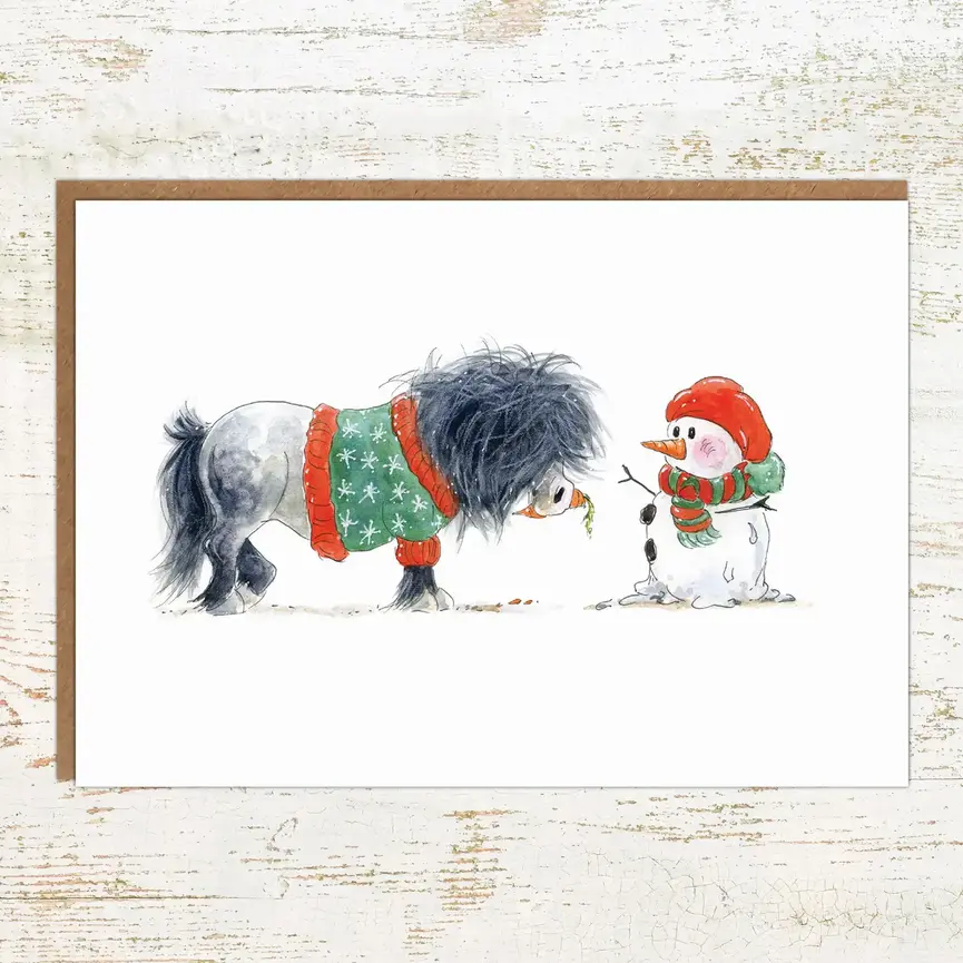 Pony Nut Gifts Christmas Cards