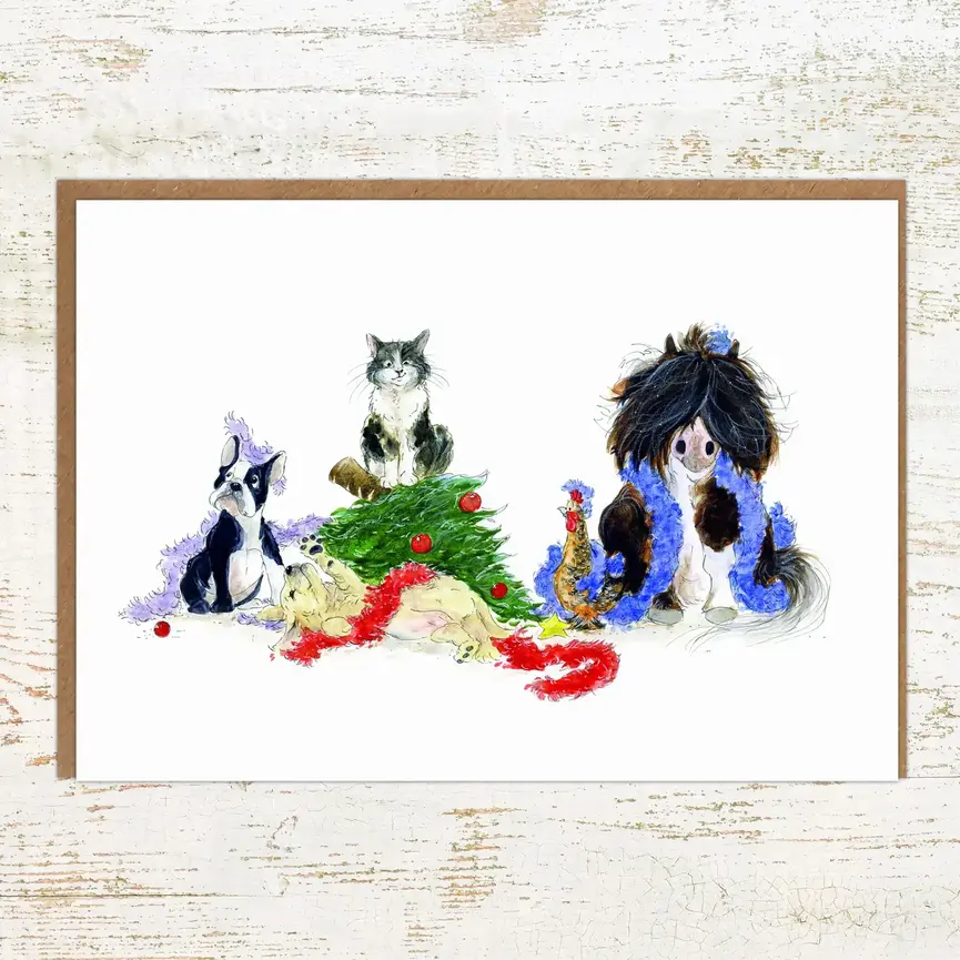 Pony Nut Gifts Christmas Cards
