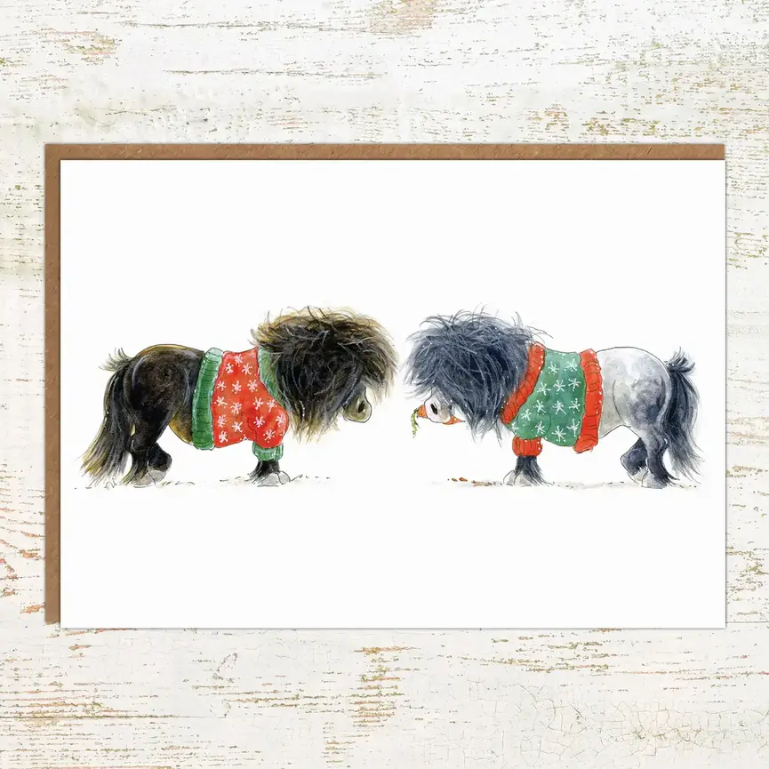Pony Nut Gifts Christmas Cards