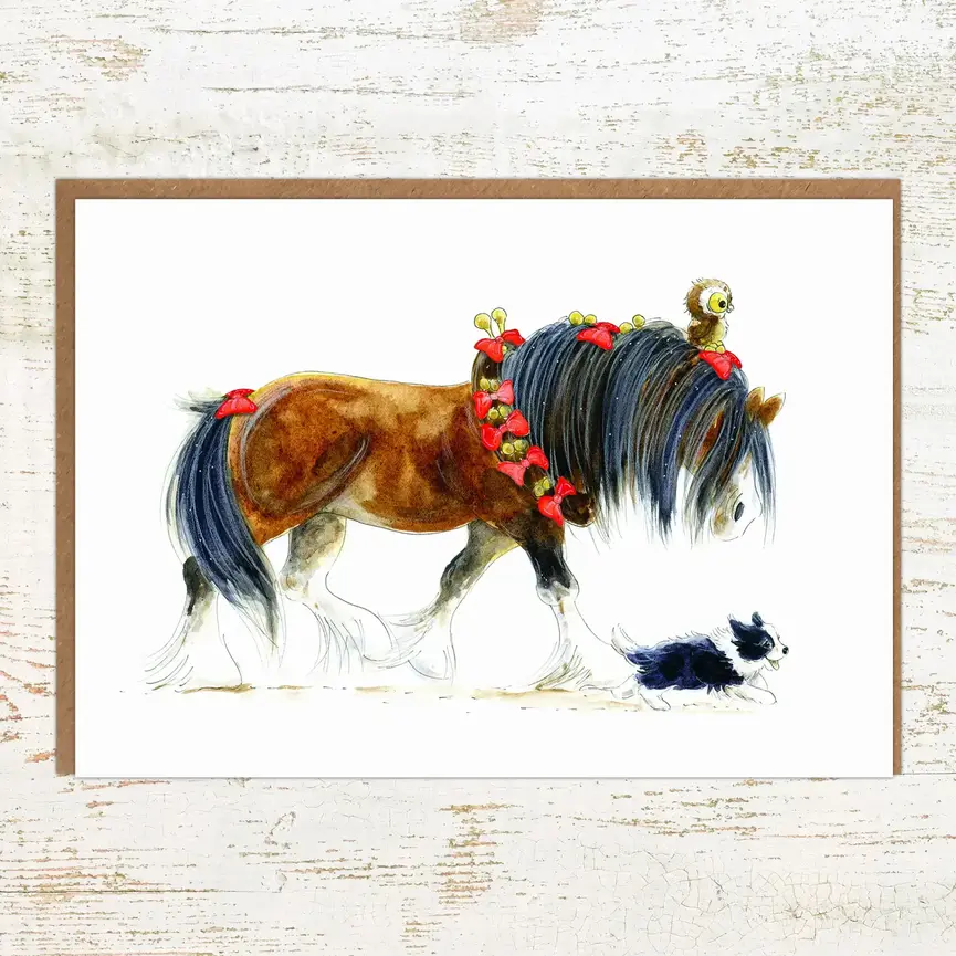 Pony Nut Gifts Christmas Cards