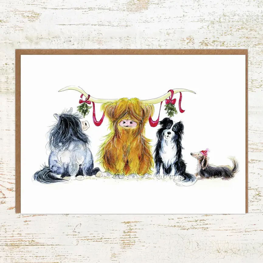 Pony Nut Gifts Christmas Cards