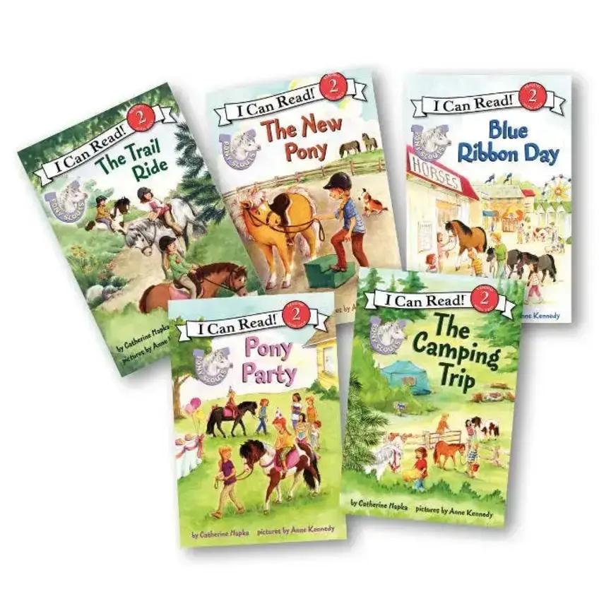 Pony Scout Series, Set of 5 (The Trail Ride)