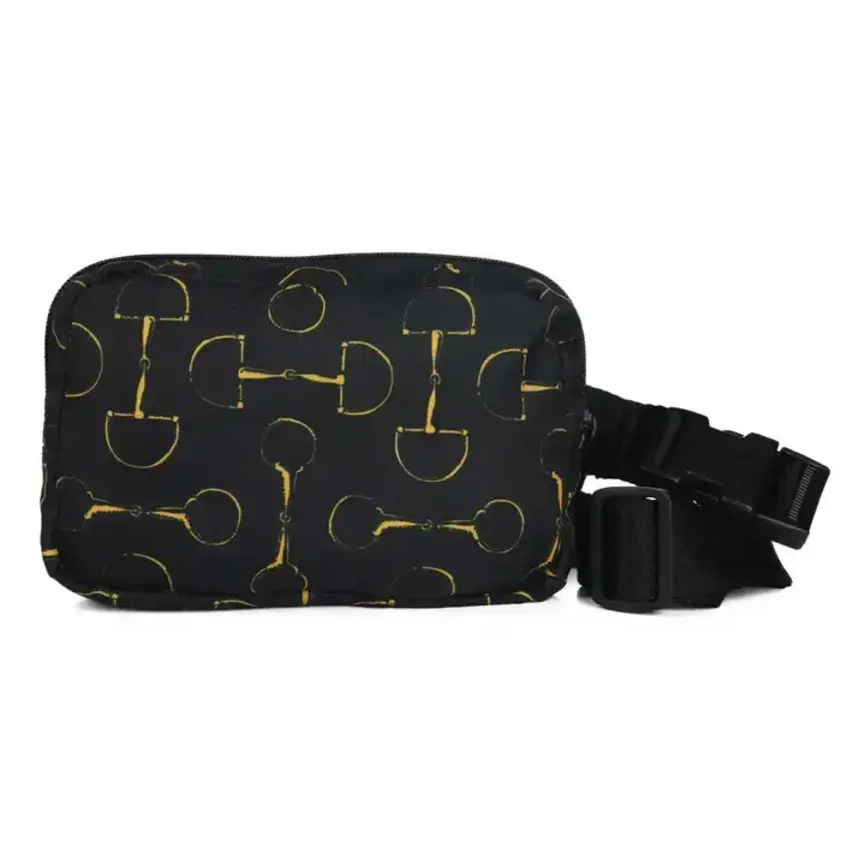 Vintage Snaffle Bit Crossbody Waist Bag