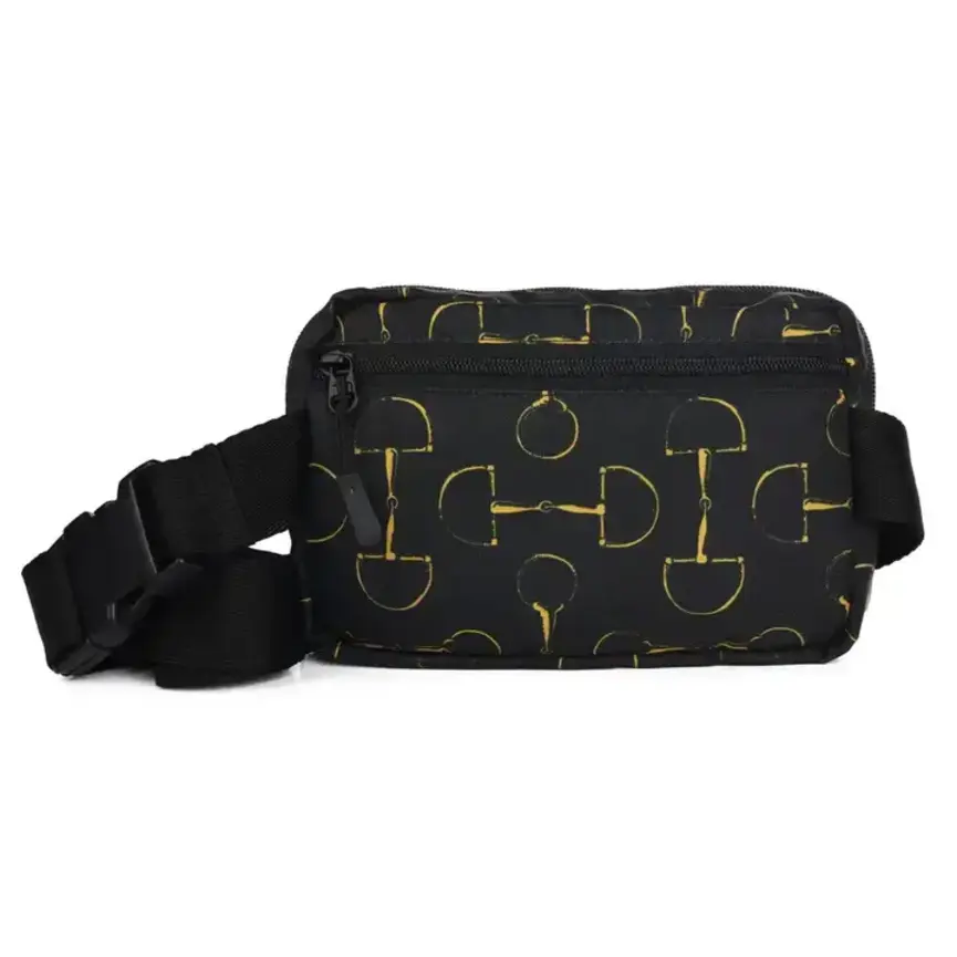 Vintage Snaffle Bit Crossbody Waist Bag