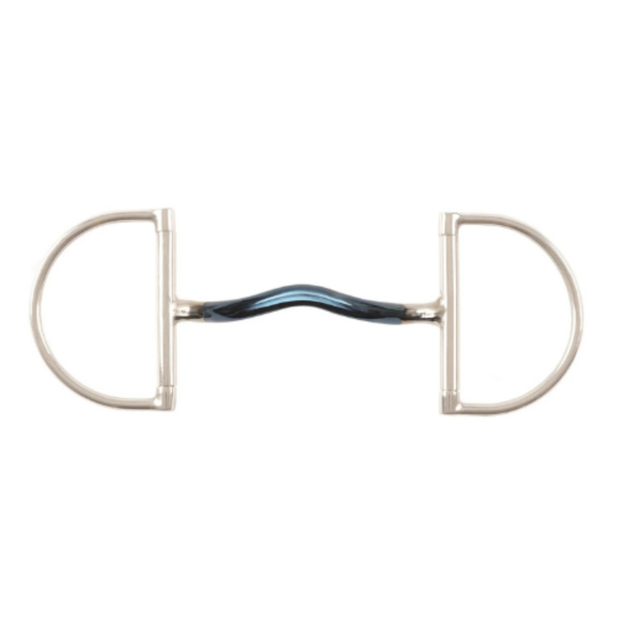Blue Alloy Hunter Dee with Mullen Mouth Bit