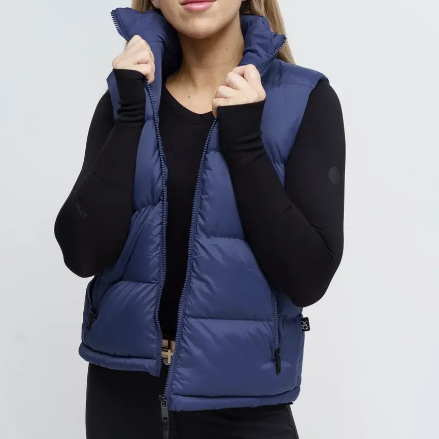 TKEQ PUFFY VEST IN OXFORD