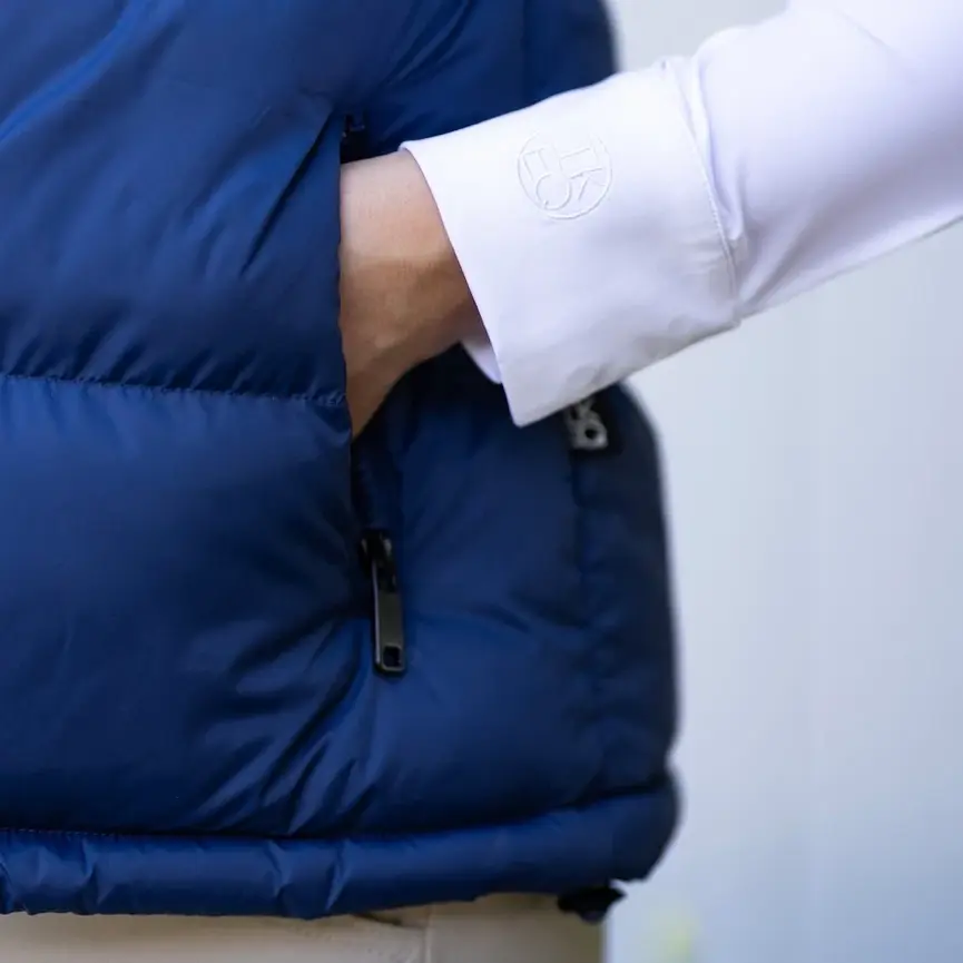 TKEQ PUFFY VEST IN OXFORD