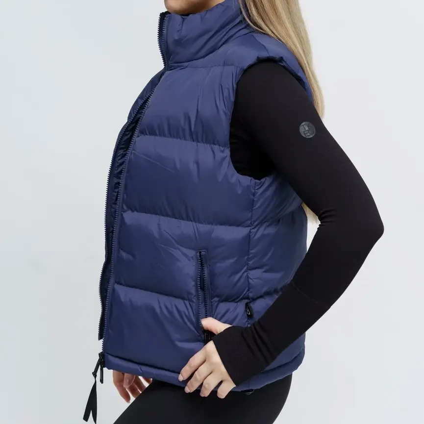 TKEQ PUFFY VEST IN OXFORD