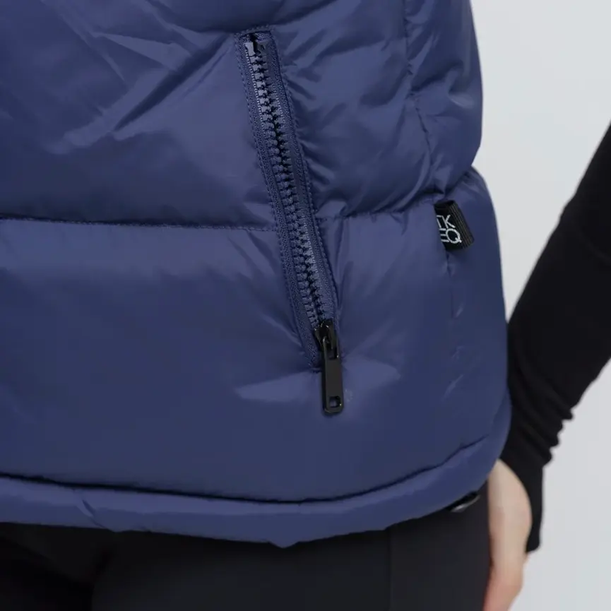 TKEQ PUFFY VEST IN OXFORD
