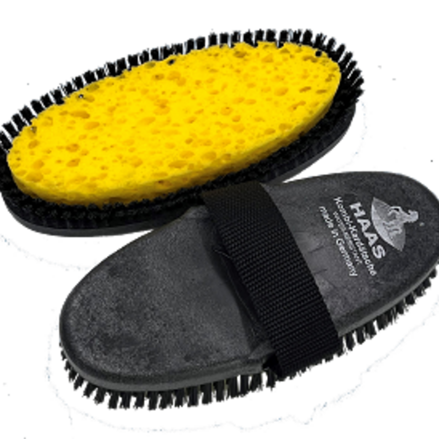HAAS Combi Horse Brush ( Assorted Colours )