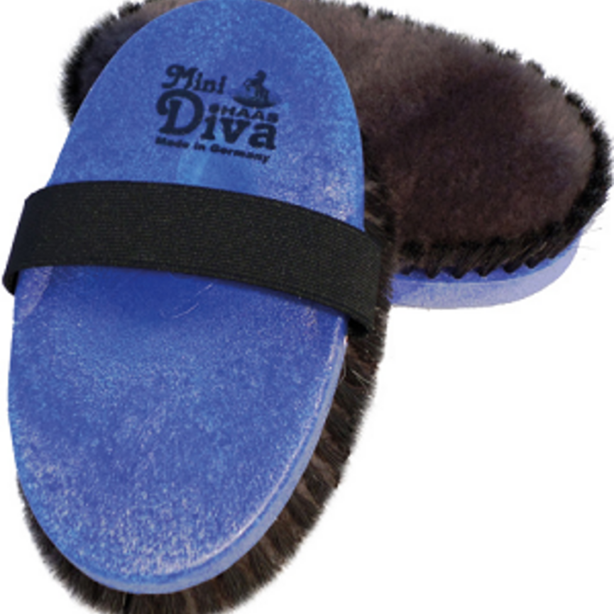 HAAS Mini Diva Lambswool Horse Brush