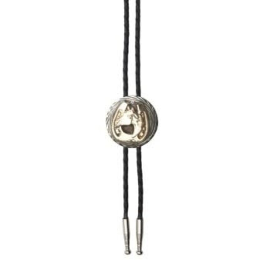 HORSE and HORSESHOE BOLO TIE
