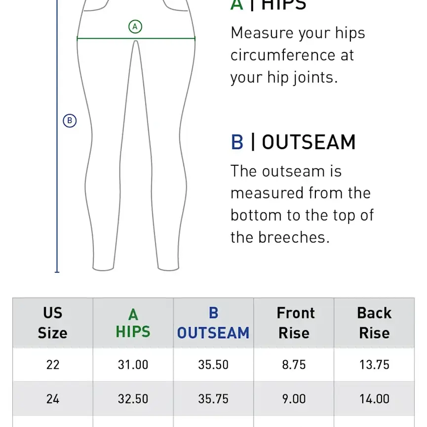 Helena Womens Denim Full Seat Breeches
