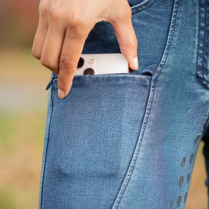 Helena Womens Denim Full Seat Breeches