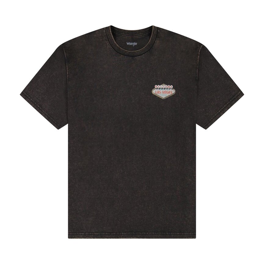 Woman's Retro Graphic Short Sleeve T-Shirt - Black Beauty