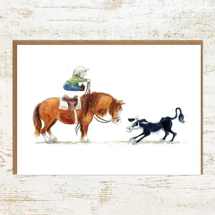 Pony Nut Gifts Greeting Cards