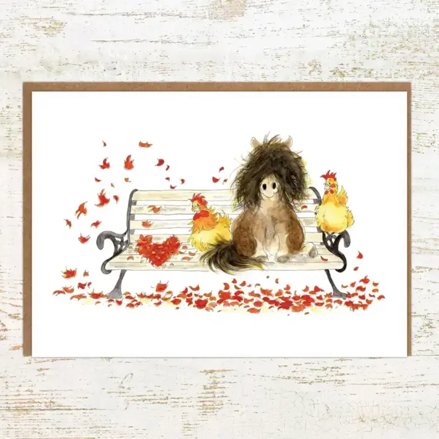 Pony Nut Gifts Greeting Cards
