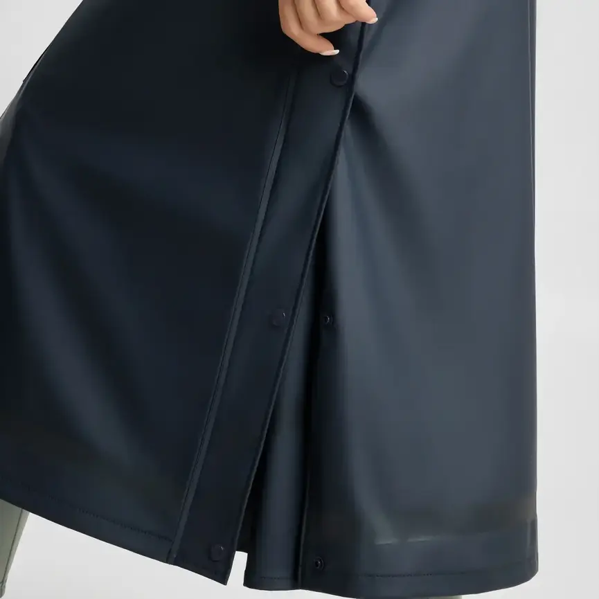 Hazel Womens Long Raincoat