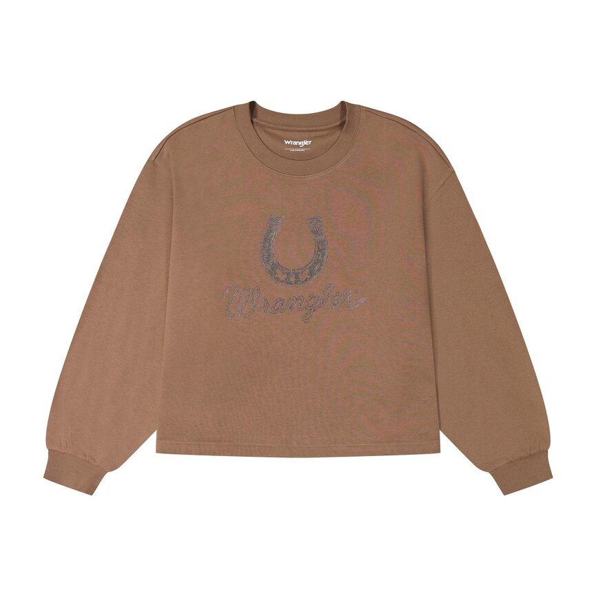 Woman's  Canyon Pullover in Coffee Quartz