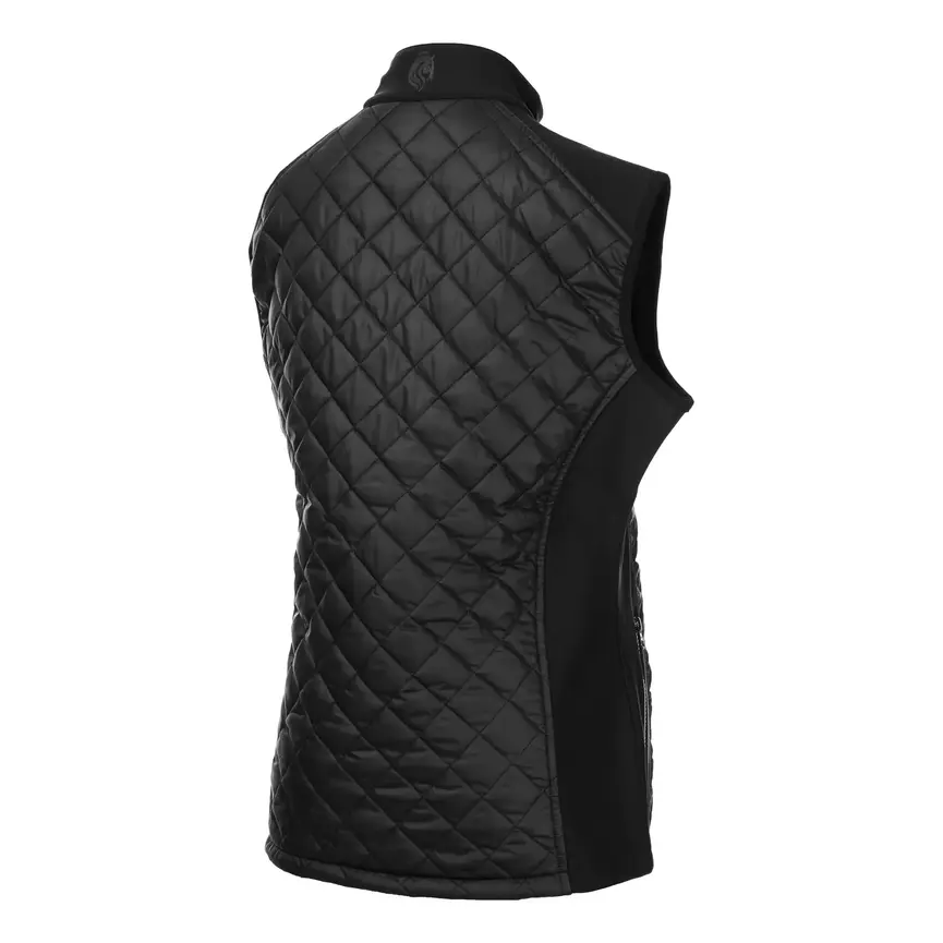 Margit Womens Hybrid Vest - Black