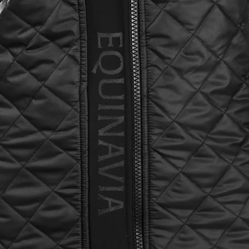 Margit Womens Hybrid Vest - Black
