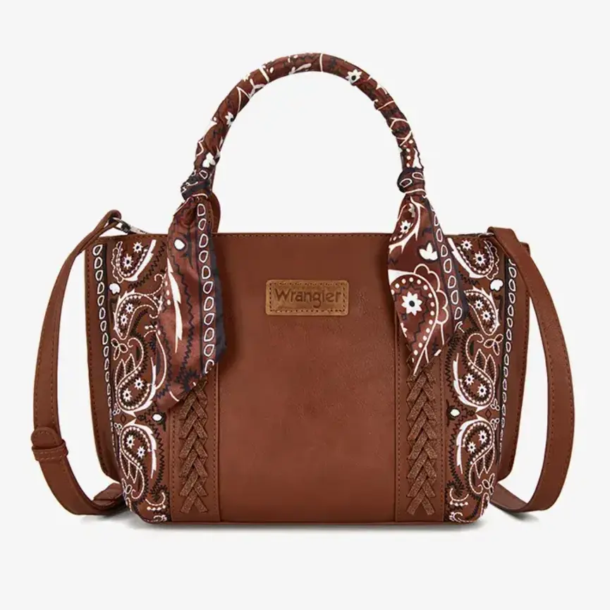 Braided Desert Paisley Handbag