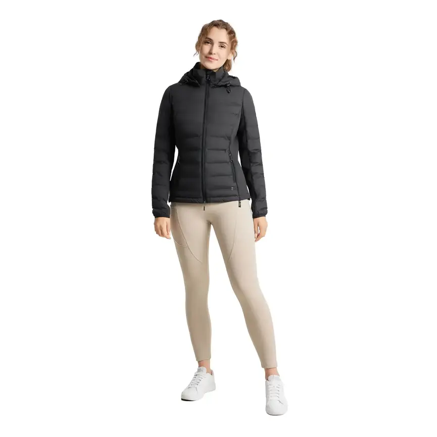 Rochele Womens Hybrid Jacket - Black Oyster