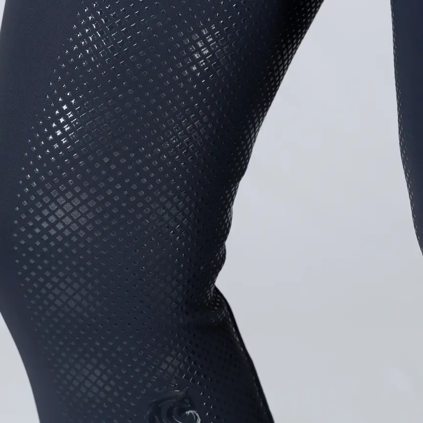 Mila Womens Winter Full Seat Breeches - Navy