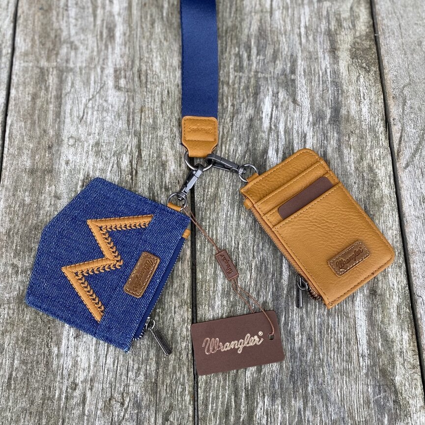 Dual Pouch Wristlet