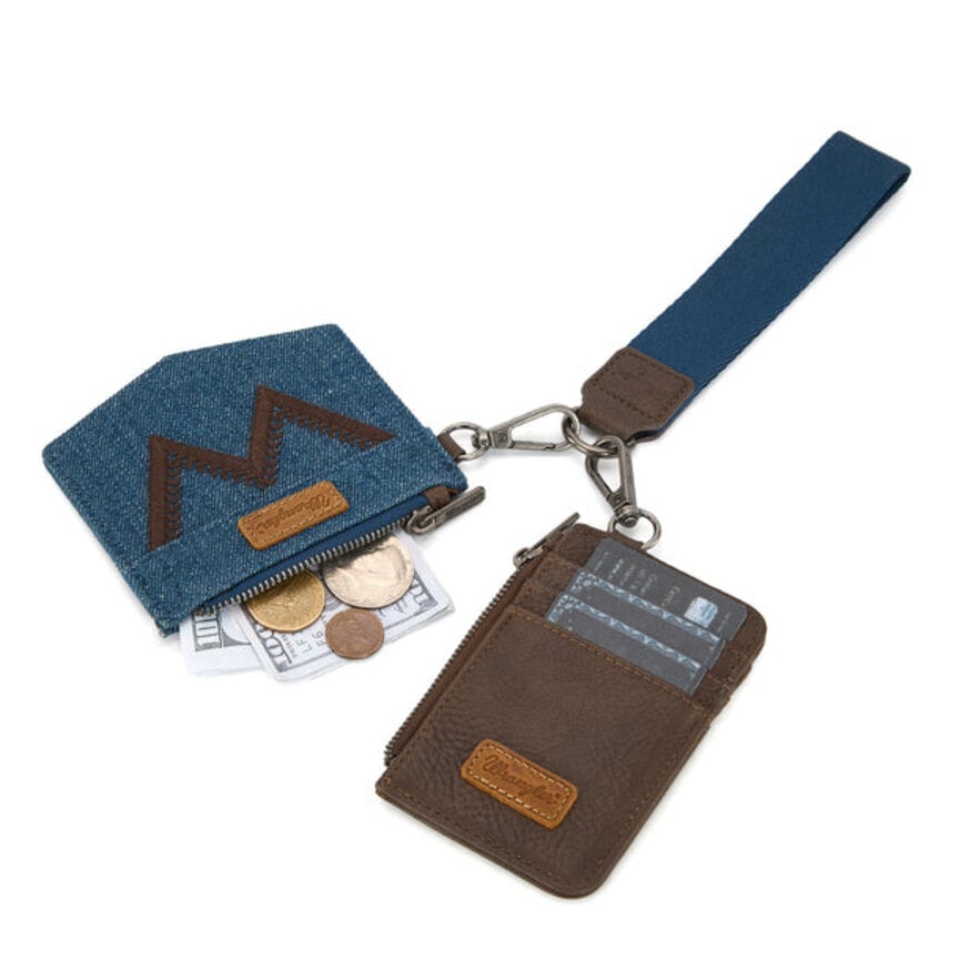 Dual Pouch Wristlet