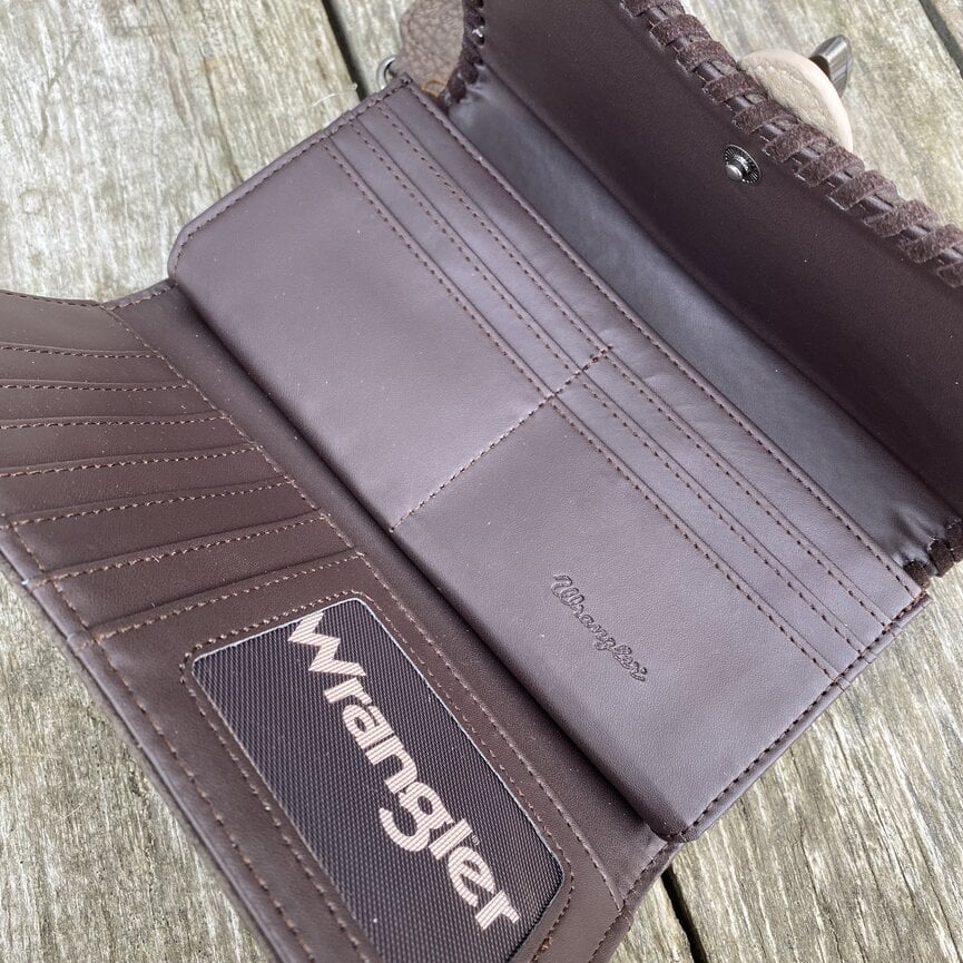 Buckle Wallet - Brown